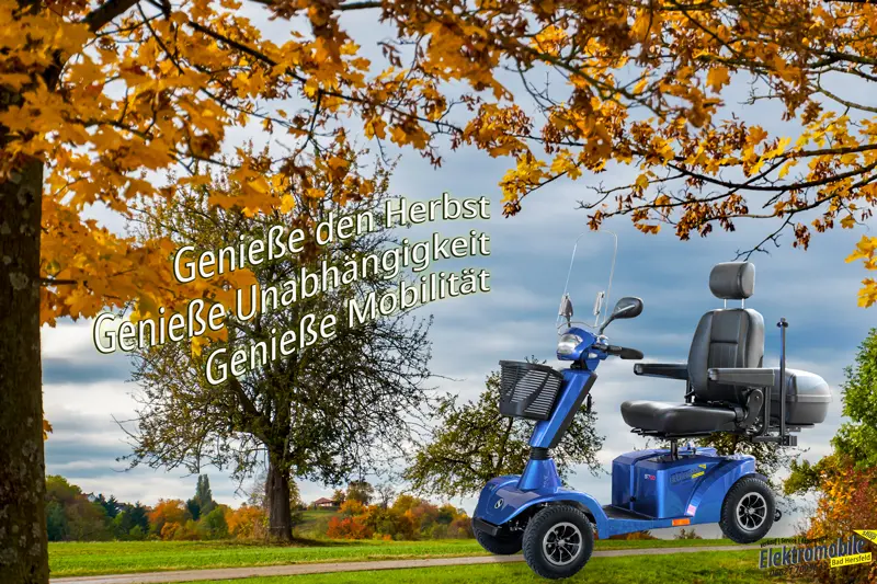 Seniorenmobil probefahrt jetzt. Der Hebst ist da, nicht lange warten