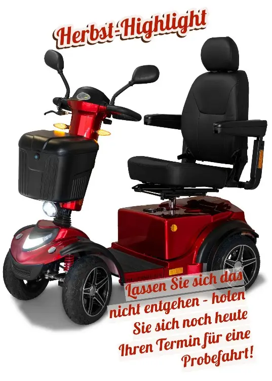 Seniorenmobil probefahrt jetzt. Nicht lange warten